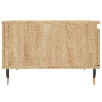 Tavolino Salotto Rovere Sonoma 55x55x36,5 cm Legno Multistrato - homemem39