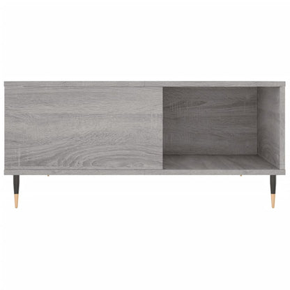 Tavolino Salotto Grigio Sonoma 80x80x36,5 cm Legno Multistrato - homemem39