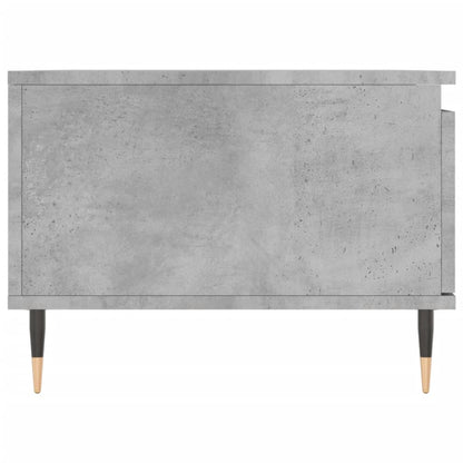 Tavolino Salotto Grigio Cemento 90x50x36,5 cm Legno Multistrato - homemem39