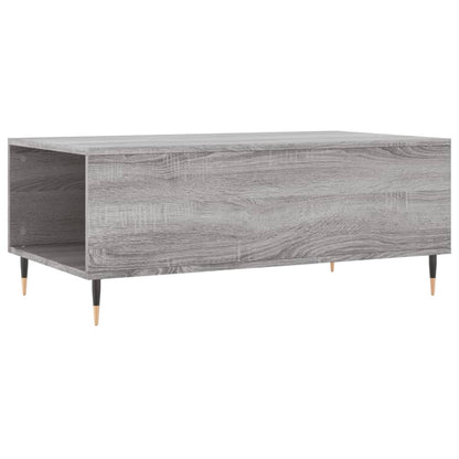 Tavolino Salotto Grigio Sonoma 90x50x36,5 cm Legno Multistrato - homemem39