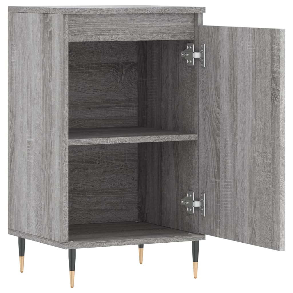 Credenze 2 pz Grigio Sonoma 40x35x70 cm in Legno Multistrato - homemem39