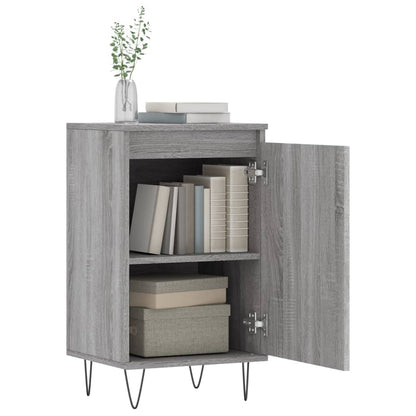 Credenze 2 pz Grigio Sonoma 40x35x70 cm in Legno Multistrato - homemem39