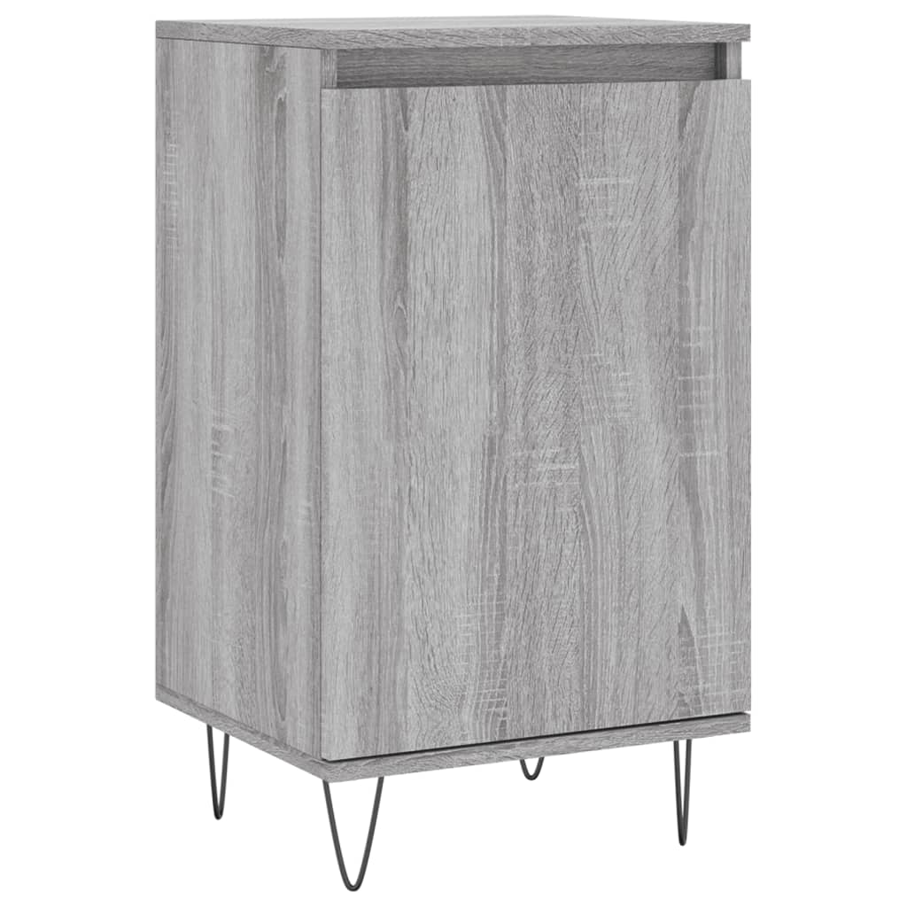 Credenze 2 pz Grigio Sonoma 40x35x70 cm in Legno Multistrato - homemem39