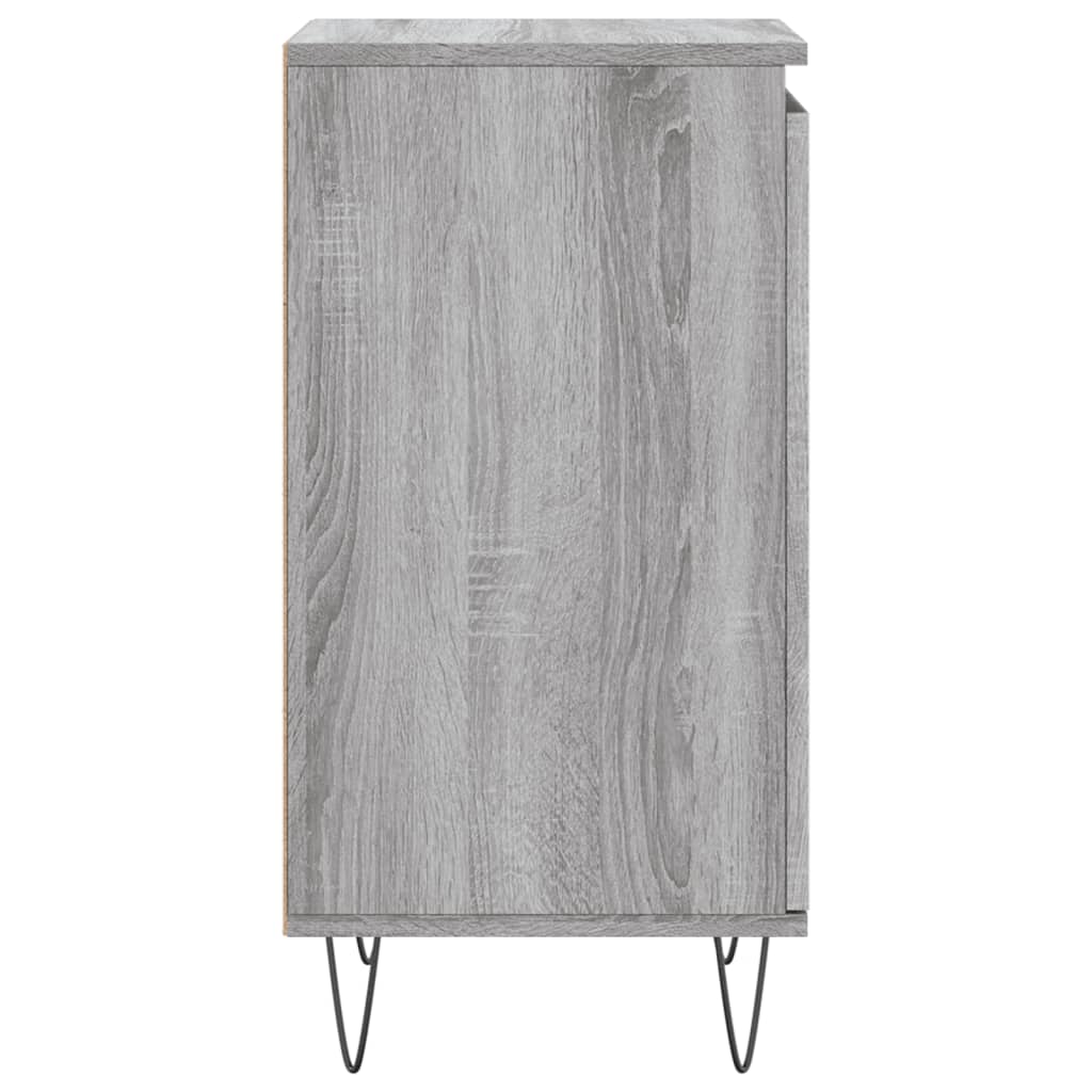 Credenze 2 pz Grigio Sonoma 40x35x70 cm in Legno Multistrato - homemem39