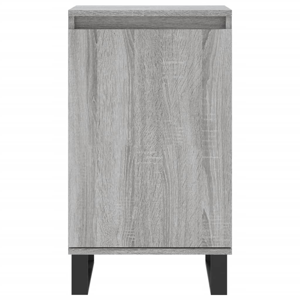 Credenza Grigio Sonoma 40x35x70 cm in Legno Multistrato - homemem39