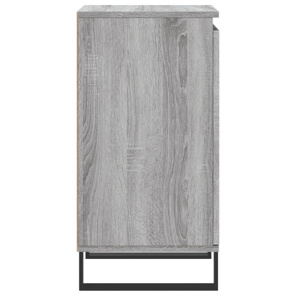 Credenza Grigio Sonoma 40x35x70 cm in Legno Multistrato - homemem39