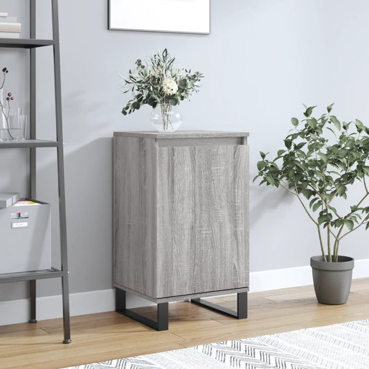 Credenza Grigio Sonoma 40x35x70 cm in Legno Multistrato - homemem39