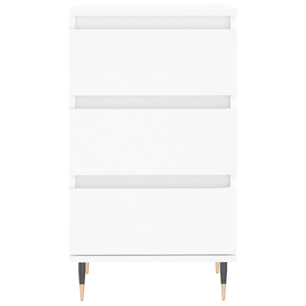 Credenza Bianca 40x35x70 cm in Legno Multistrato - homemem39