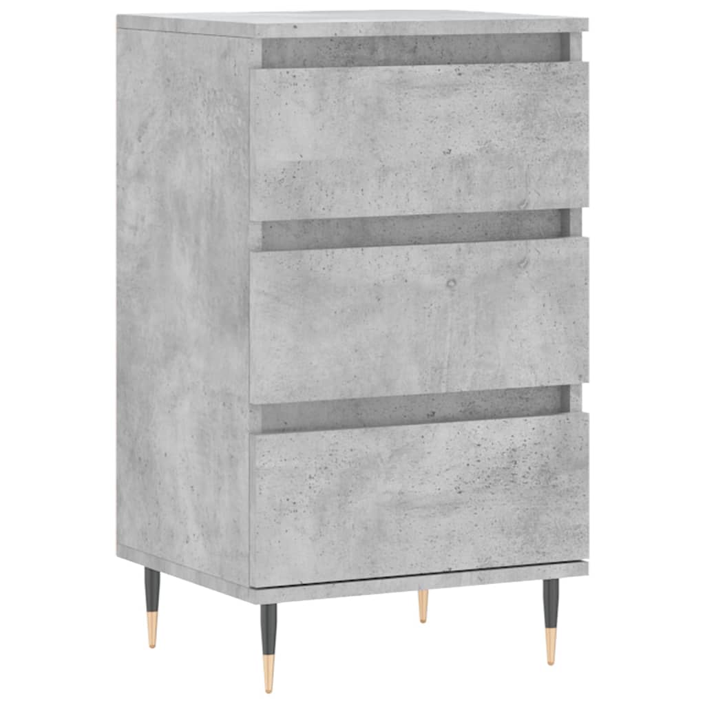 Credenza Grigio Cemento 40x35x70 cm in Legno Multistrato - homemem39