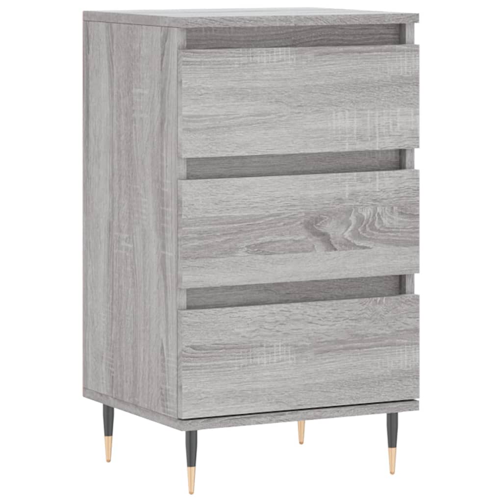 Credenza Grigio Sonoma 40x35x70 cm in Legno Multistrato - homemem39