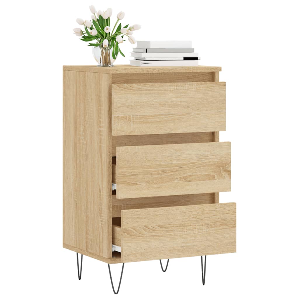 Credenza Rovere Sonoma 40x35x70 cm in Legno Multistrato - homemem39