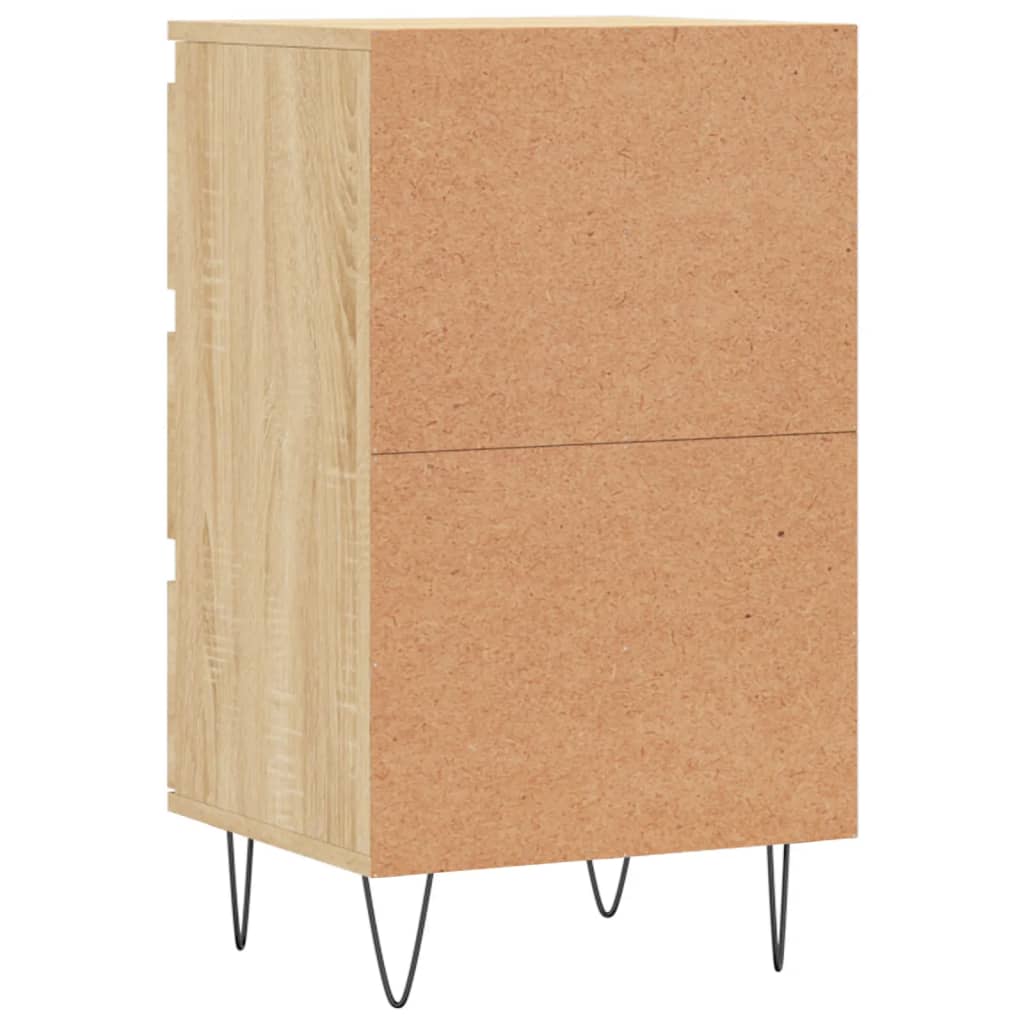 Credenza Rovere Sonoma 40x35x70 cm in Legno Multistrato - homemem39