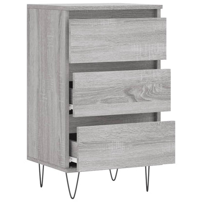 Credenza Grigio Sonoma 40x35x70 cm in Legno Multistrato - homemem39