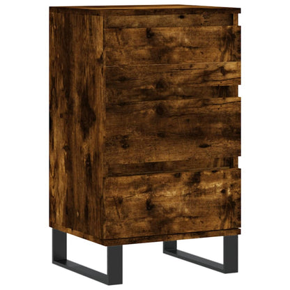 Credenza Rovere Fumo 40x35x70 cm in Legno Multistrato - homemem39