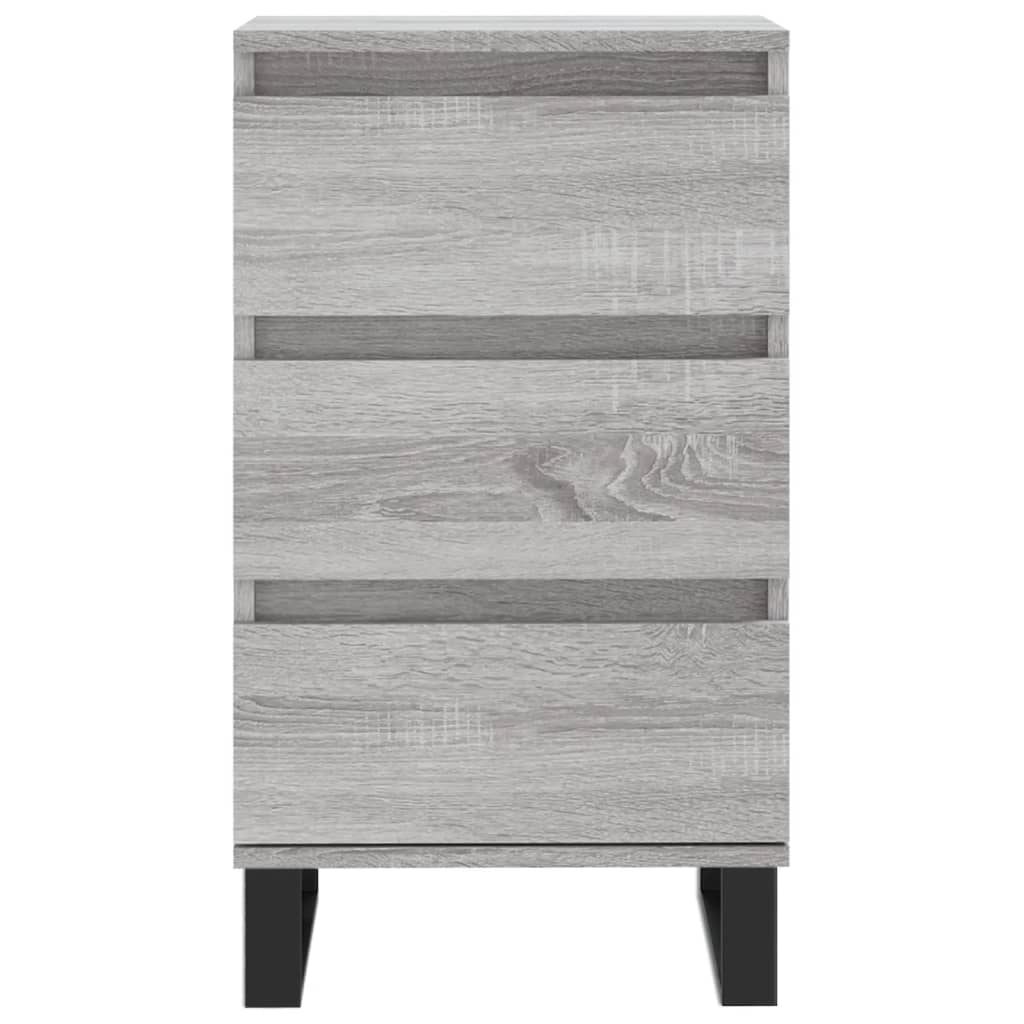 Credenza Grigio Sonoma 40x35x70 cm in Legno Multistrato - homemem39