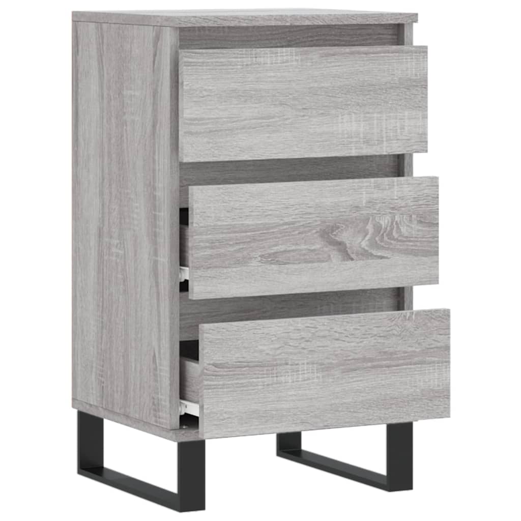 Credenza Grigio Sonoma 40x35x70 cm in Legno Multistrato - homemem39