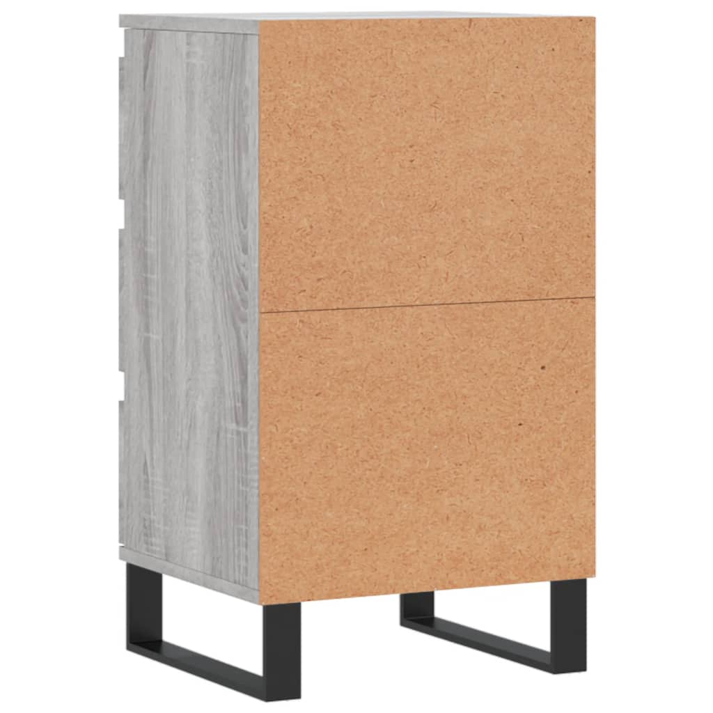 Credenza Grigio Sonoma 40x35x70 cm in Legno Multistrato - homemem39