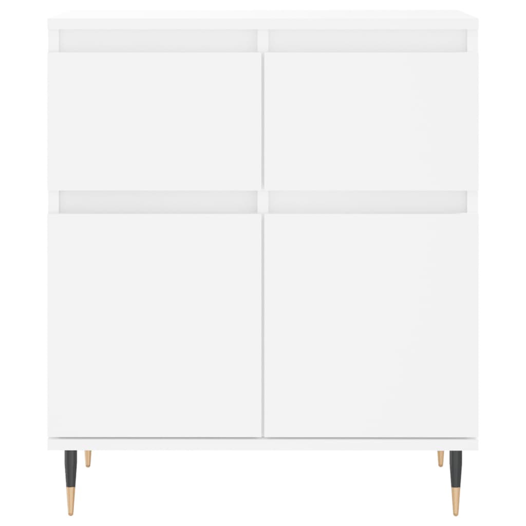 Credenza Bianca 60x35x70 cm in Legno Multistrato - homemem39