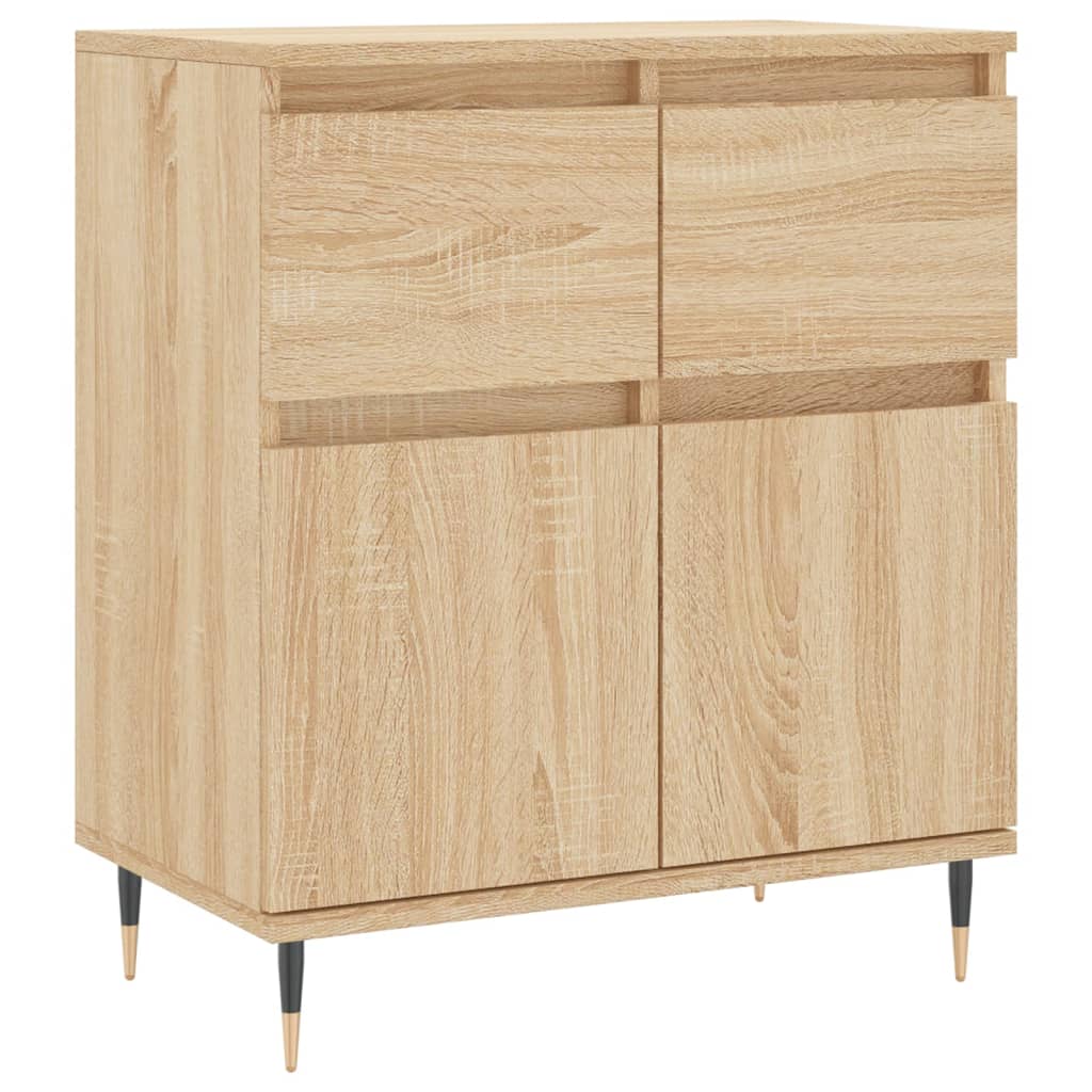 Credenza Rovere Sonoma 60x35x70 cm in Legno Multistrato - homemem39