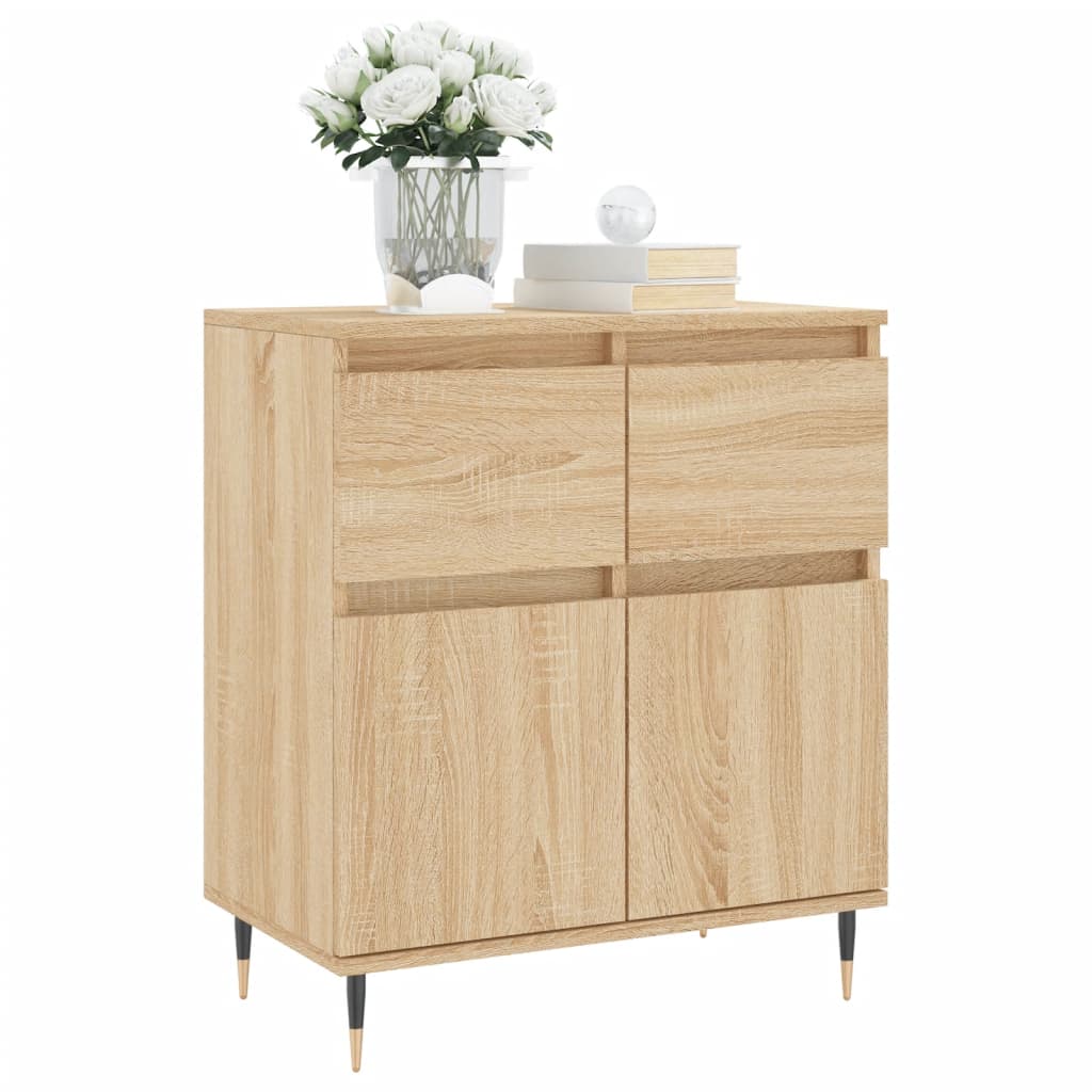 Credenza Rovere Sonoma 60x35x70 cm in Legno Multistrato - homemem39