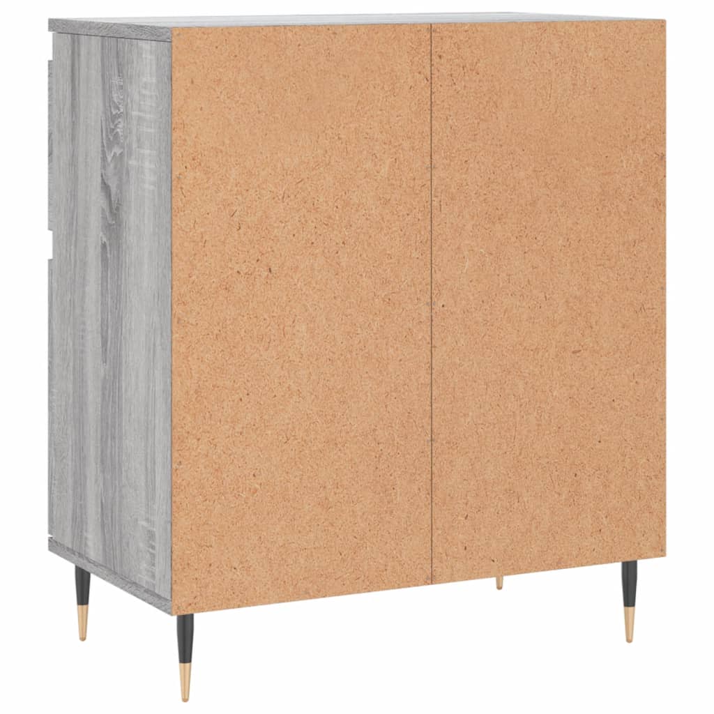 Credenza Grigio Sonoma 60x35x70 cm in Legno Multistrato - homemem39