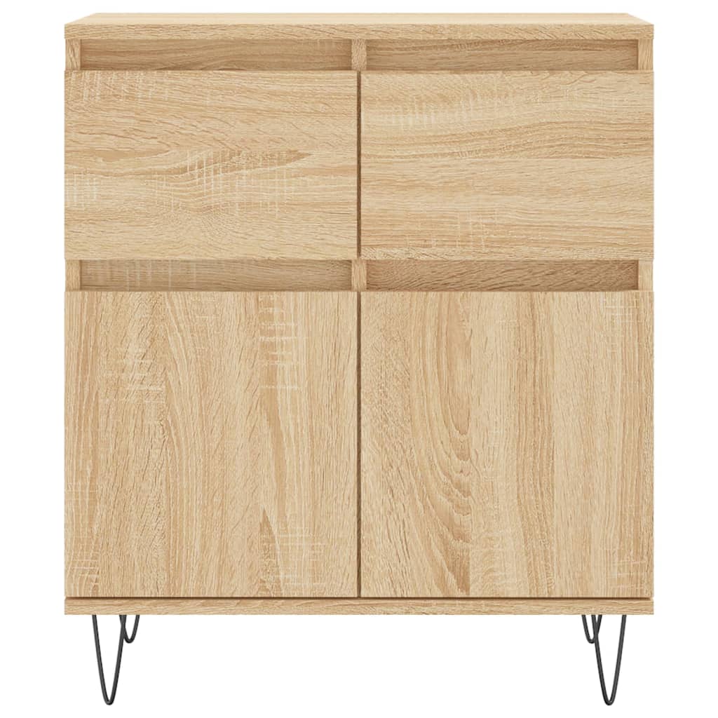 Credenza Rovere Sonoma 60x35x70 cm in Legno Multistrato - homemem39