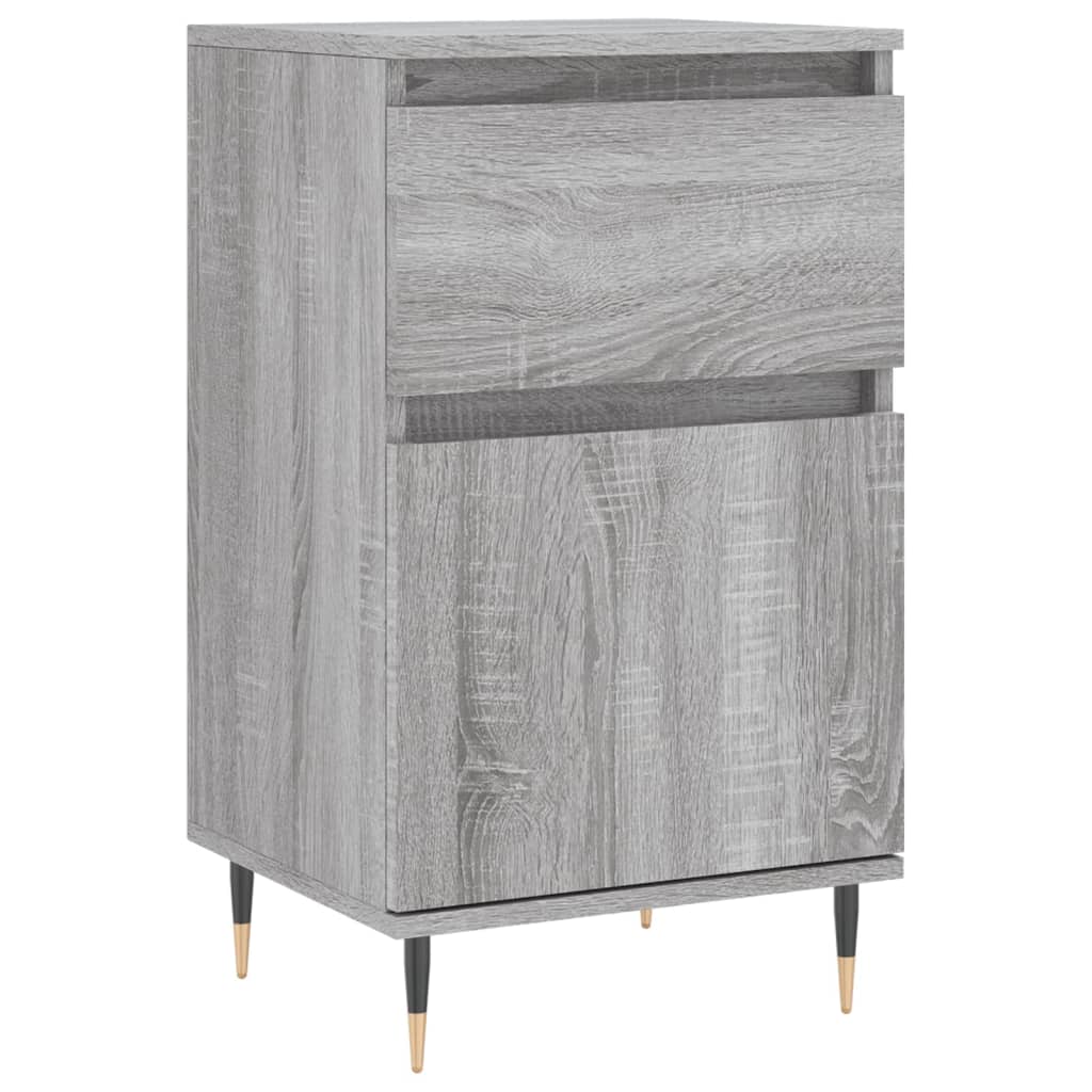 Credenze 2 pz Grigio Sonoma 40x35x70 cm in Legno Multistrato - homemem39