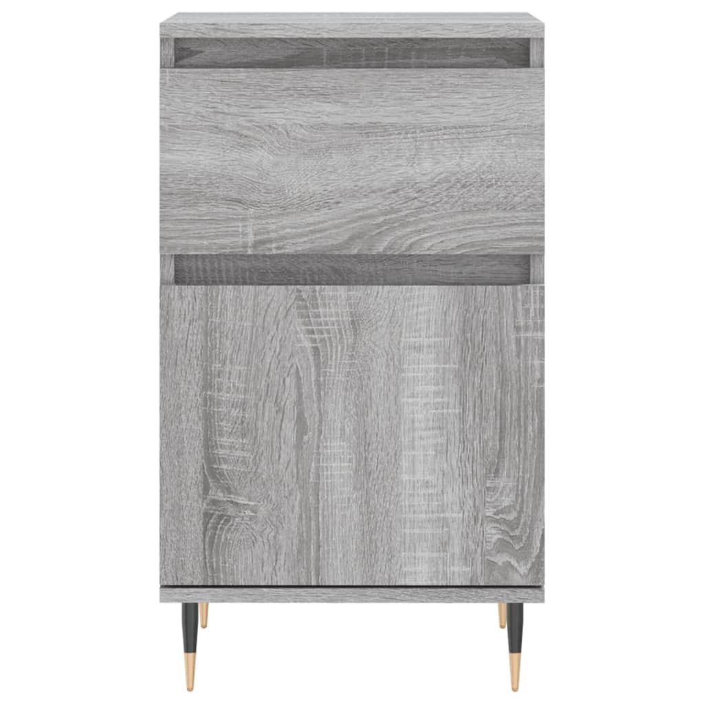 Credenze 2 pz Grigio Sonoma 40x35x70 cm in Legno Multistrato - homemem39