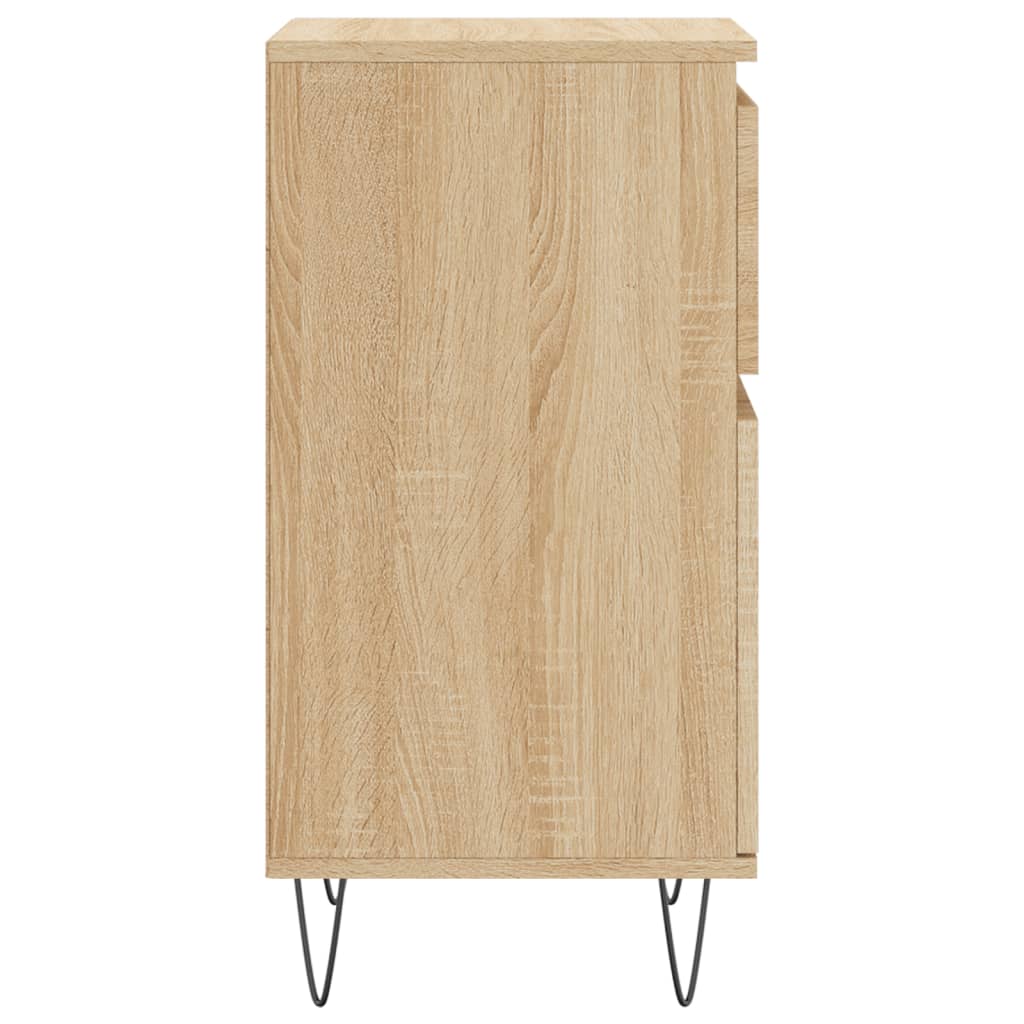 Credenza Rovere Sonoma 40x35x70 cm in Legno Multistrato - homemem39