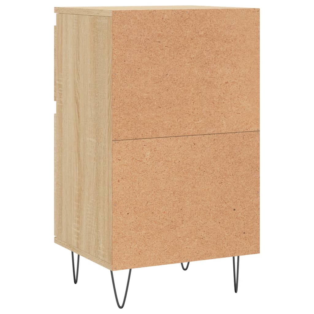 Credenza Rovere Sonoma 40x35x70 cm in Legno Multistrato - homemem39