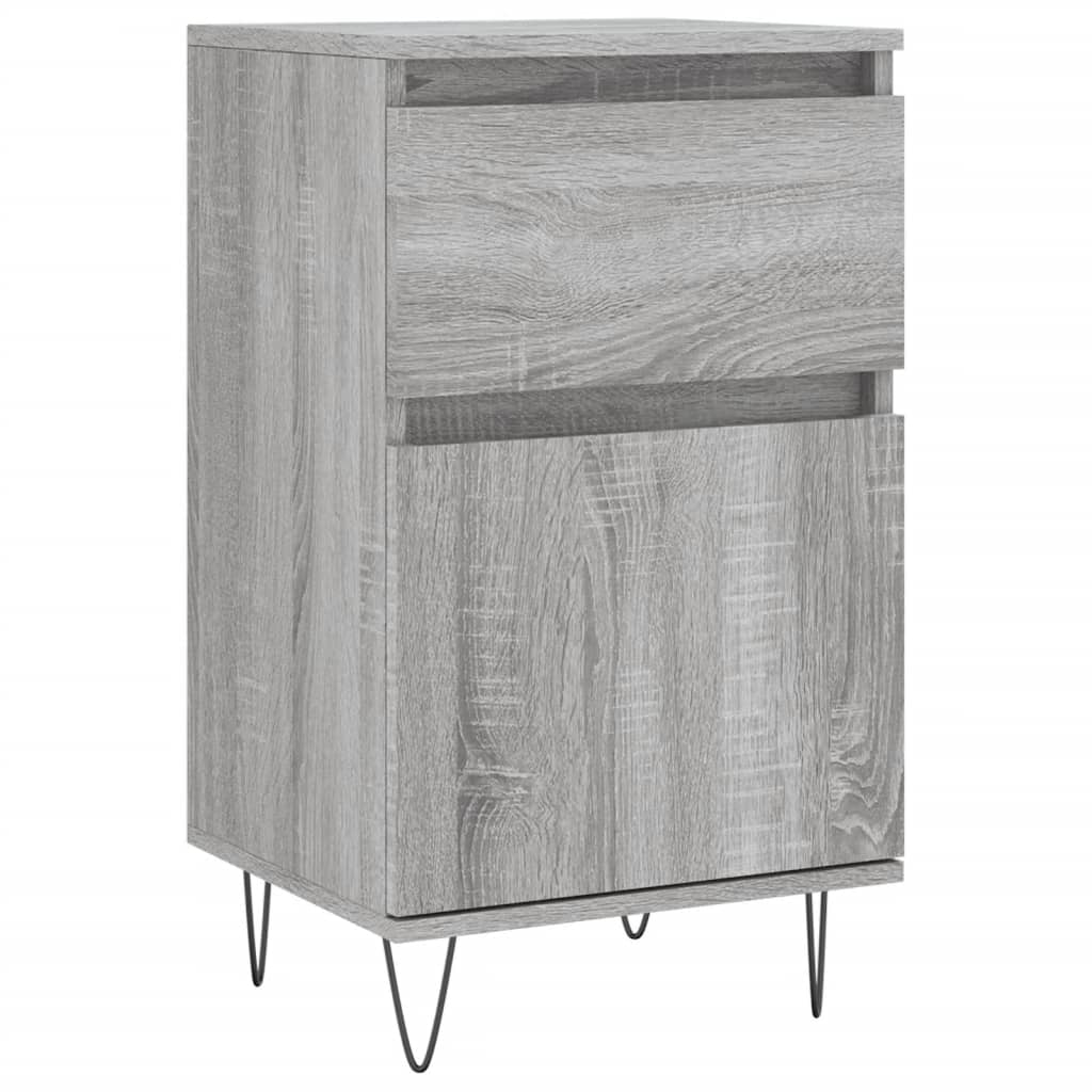 Credenza Grigio Sonoma 40x35x70 cm in Legno Multistrato - homemem39