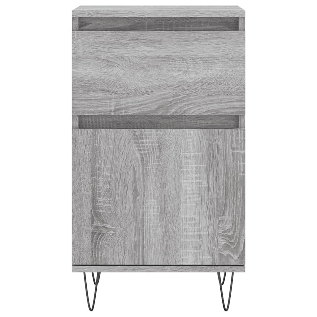 Credenza Grigio Sonoma 40x35x70 cm in Legno Multistrato - homemem39