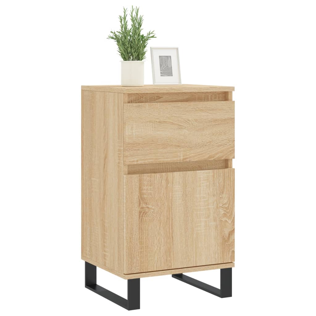 Credenza Rovere Sonoma 40x35x70 cm in Legno Multistrato - homemem39