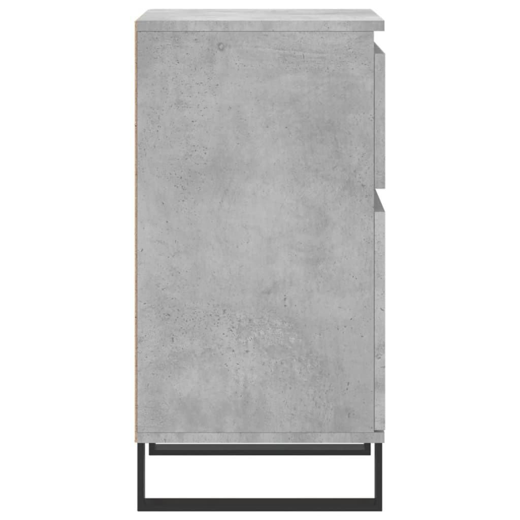 Credenza Grigio Cemento 40x35x70 cm in Legno Multistrato - homemem39