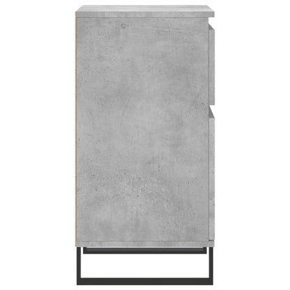 Credenze 2 pz Grigio Cemento 40x35x70 cm in Legno Multistrato - homemem39