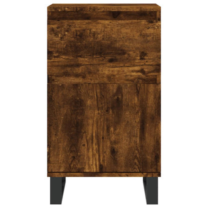 Credenza Rovere Fumo 40x35x70 cm in Legno Multistrato - homemem39