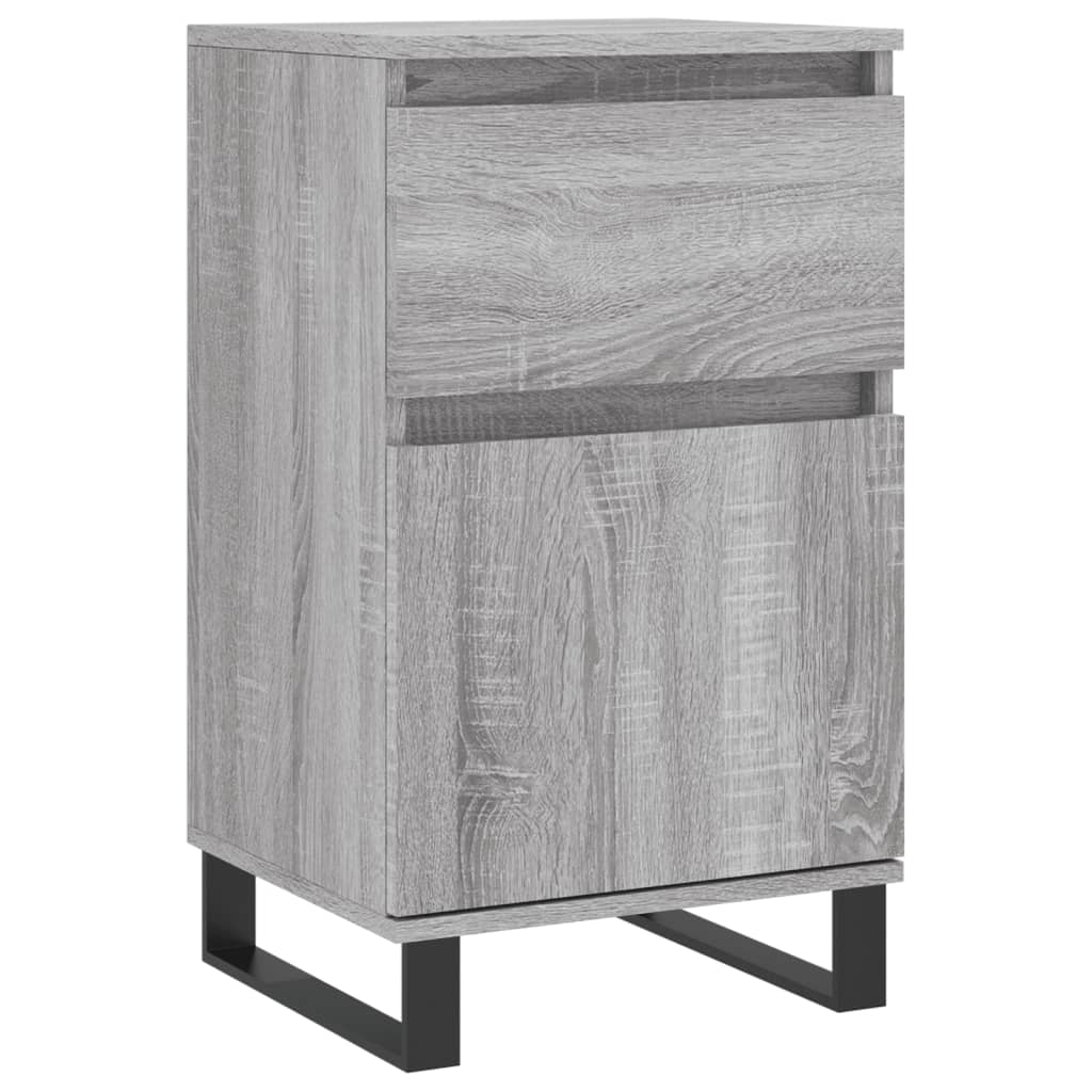 Credenza Grigio Sonoma 40x35x70 cm in Legno Multistrato - homemem39