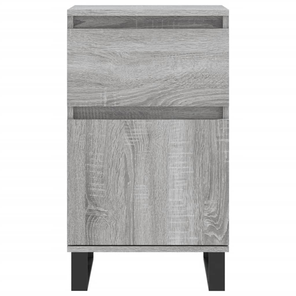 Credenza Grigio Sonoma 40x35x70 cm in Legno Multistrato - homemem39