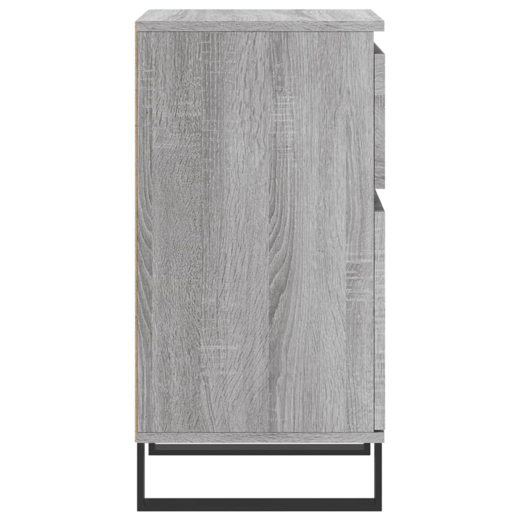 Credenza Grigio Sonoma 40x35x70 cm in Legno Multistrato - homemem39