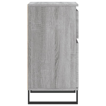 Credenze 2 pz Grigio Sonoma 40x35x70 cm in Legno Multistrato - homemem39