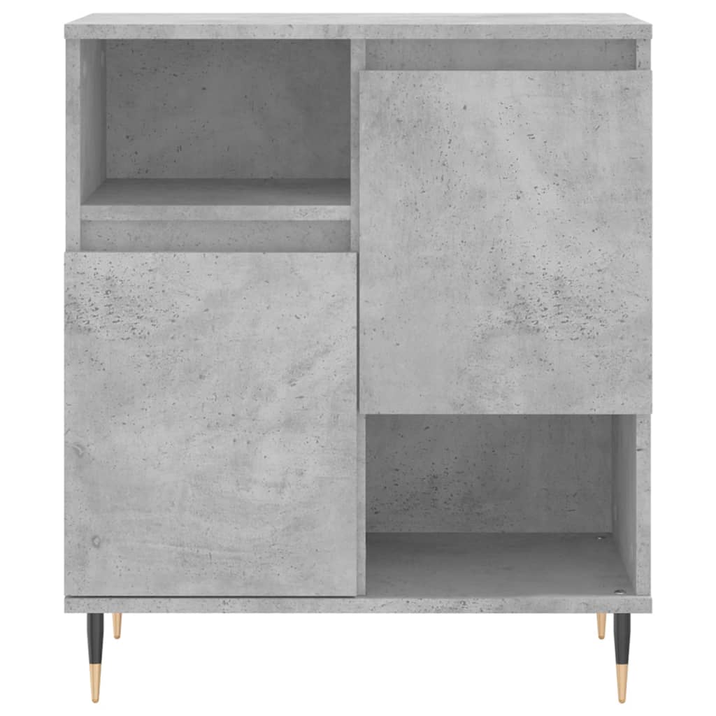 Credenza Grigio Cemento 60x35x70 cm in Legno Multistrato - homemem39