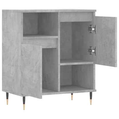 Credenza Grigio Cemento 60x35x70 cm in Legno Multistrato - homemem39