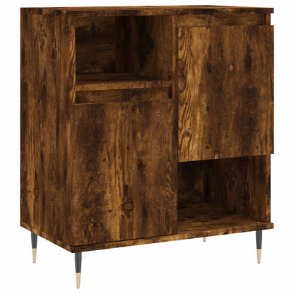 Credenza Rovere Fumo 60x35x70 cm in Legno Multistrato - homemem39