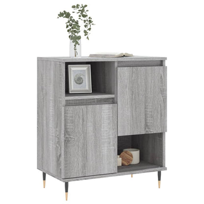 Credenza Grigio Sonoma 60x35x70 cm in Legno Multistrato - homemem39