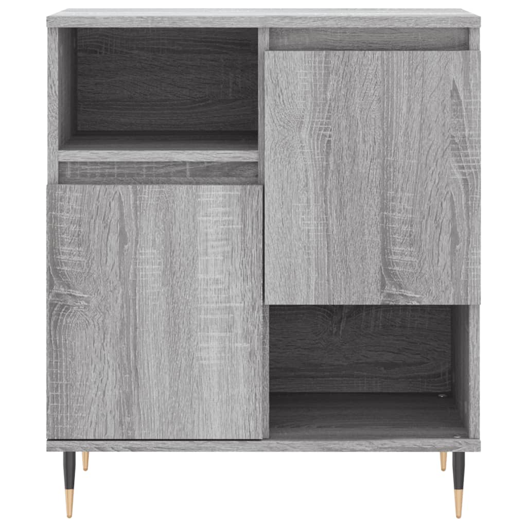 Credenza Grigio Sonoma 60x35x70 cm in Legno Multistrato - homemem39