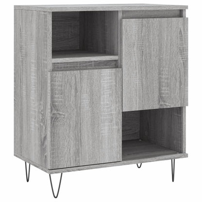 Credenza Grigio Sonoma 60x35x70 cm in Legno Multistrato - homemem39