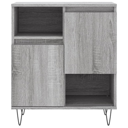 Credenza Grigio Sonoma 60x35x70 cm in Legno Multistrato - homemem39