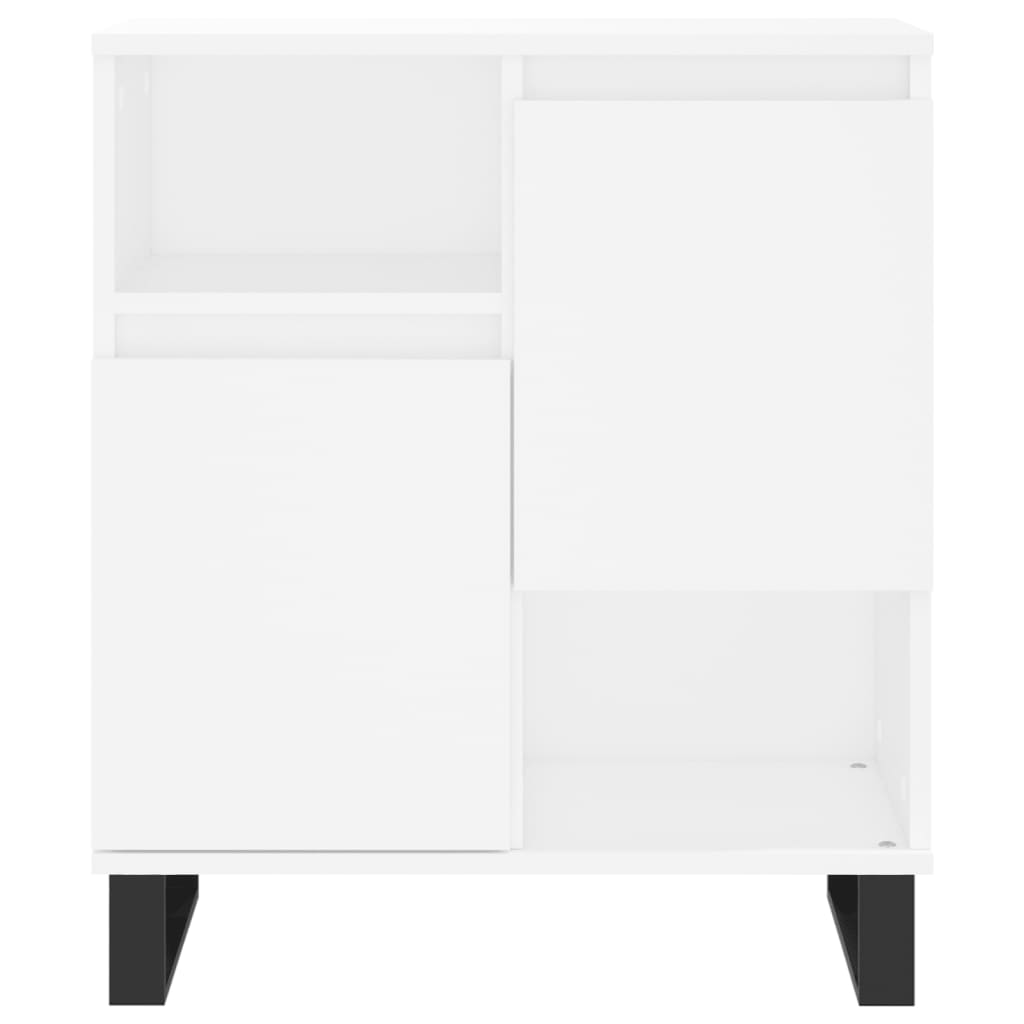 Credenza Bianca 60x35x70 cm in Legno Multistrato - homemem39