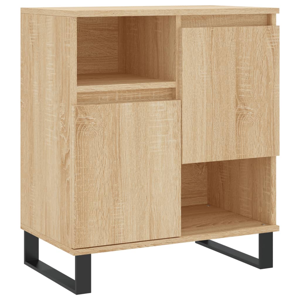 Credenza Rovere Sonoma 60x35x70 cm in Legno Multistrato - homemem39