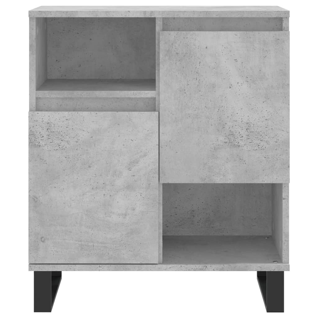 Credenza Grigio Cemento 60x35x70 cm in Legno Multistrato - homemem39